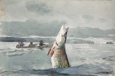 セントジョン湖 作： Winslow Homer
