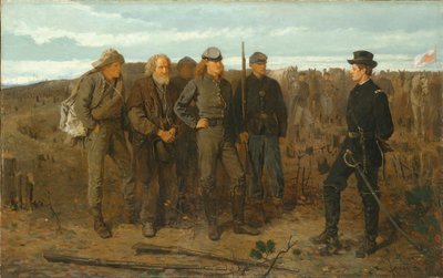 正面からの囚人 作： Winslow Homer