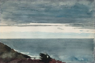プラウツネック、イブニング 作： Winslow Homer