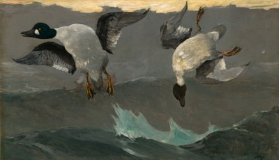 右と左 作： Winslow Homer