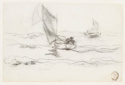 帆船 作： Winslow Homer