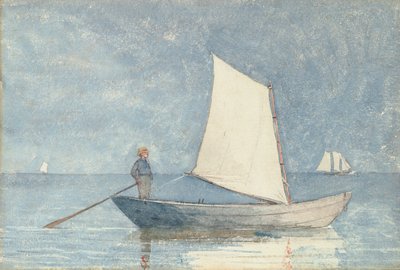 ドーリーの航海、1880 作： Winslow Homer