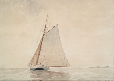 グロスター沖で出航 作： Winslow Homer