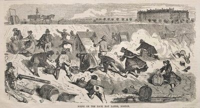 ボストン、バックベイの風景 作： Winslow Homer