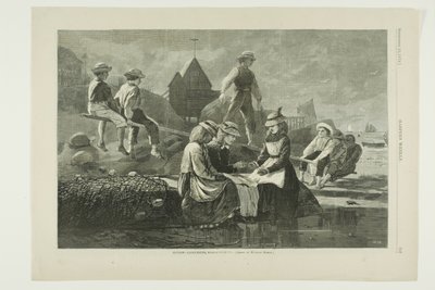 シーソー-マサチューセッツ州グロスター 作： Winslow Homer