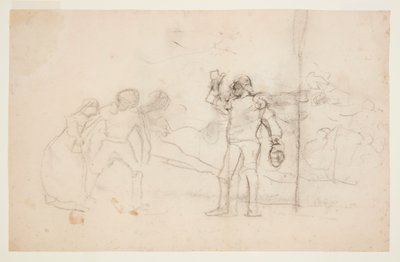 「難破船」のスケッチ 作： Winslow Homer