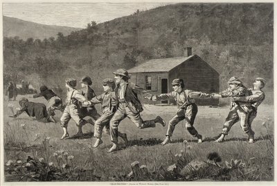 スナップ・ザ・ウィップ 作： Winslow Homer