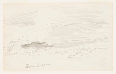 「Spoondrift」、重い海、プラウトの首 作： Winslow Homer