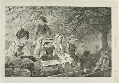 春の花 作： Winslow Homer