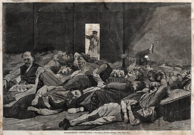 駅舎下宿人 作： Winslow Homer