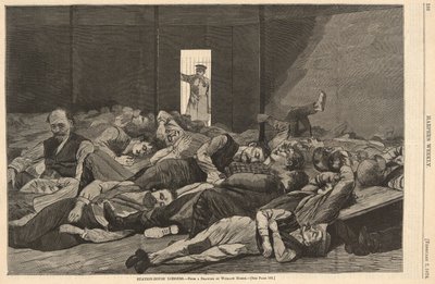 駅舎の下宿人、ハーパーより 作： Winslow Homer