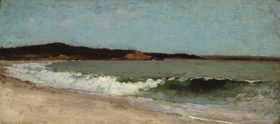 イーグルヘッドの研究、マンチェスター、マサチューセッツ、1869年。 作： Winslow Homer