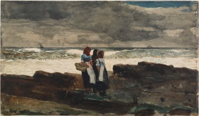 太陽と雲 作： Winslow Homer