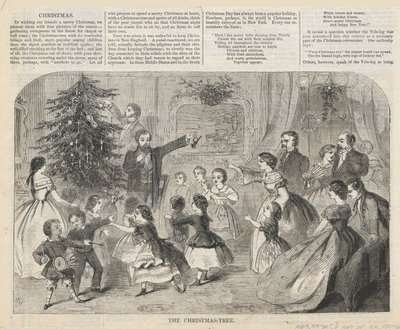 ハーパーのクリスマスツリー 作： Winslow Homer