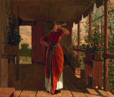 ディナー・ホーン 作： Winslow Homer