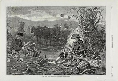 収穫の最後の日 作： Winslow Homer