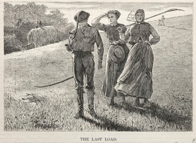 ラストロード、1869。 作： Winslow Homer