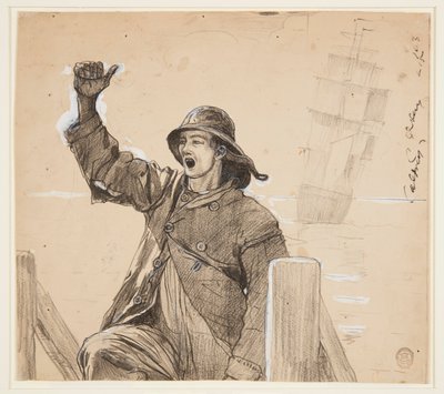 ルックアウト 作： Winslow Homer