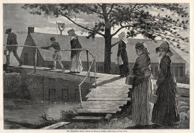 モーニングベル、1873年。 作： Winslow Homer
