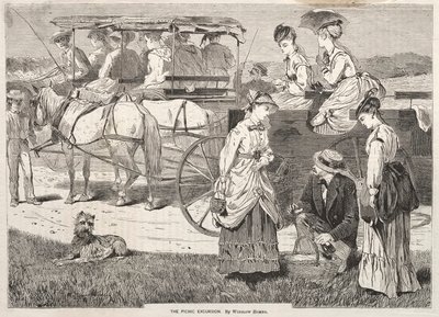 ピクニック・エクスカーション 作： Winslow Homer