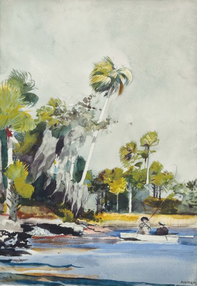 貝殻の山 作： Winslow Homer