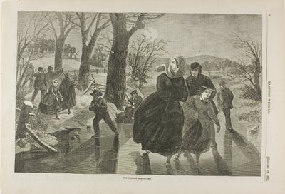 スケートシーズン 作： Winslow Homer
