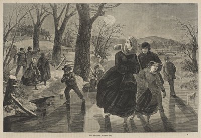 スケートシーズン 作： Winslow Homer