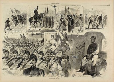 戦争の歌 作： Winslow Homer