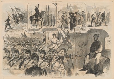 戦争の歌、ハーパーより 作： Winslow Homer