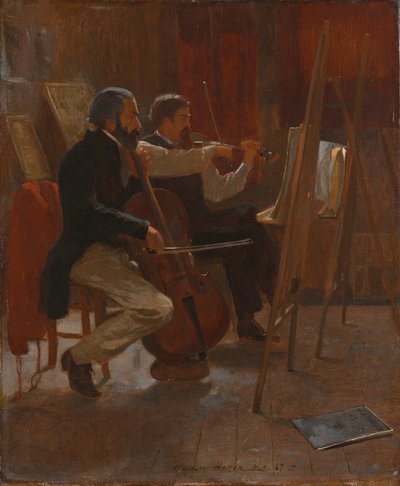 スタジオ 作： Winslow Homer