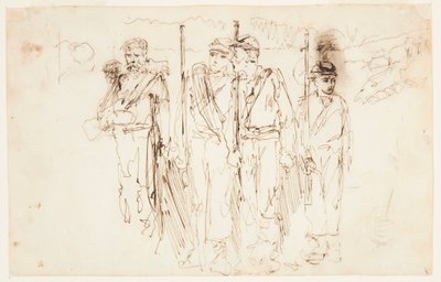 歩く負傷者 作： Winslow Homer