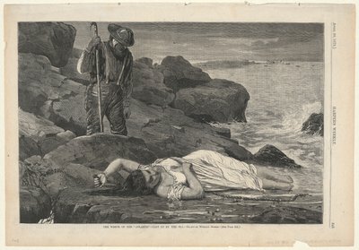 の残骸 作： Winslow Homer