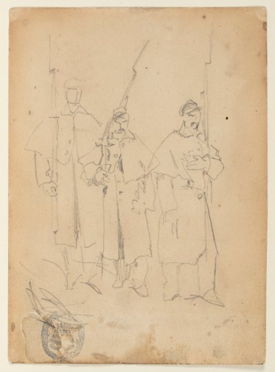 三人の兵士 作： Winslow Homer