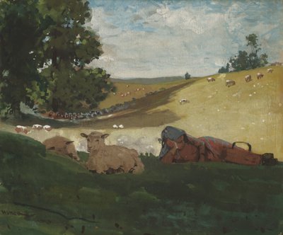 1878年の暖かい午後。 作： Winslow Homer