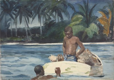 西インド・ダイバーズ 作： Winslow Homer