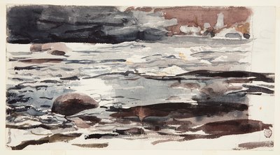 ウッドランド ストリーム 作： Winslow Homer