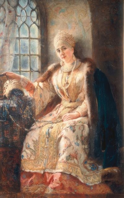 窓際のボヤリン 作： Wladimir Jegorowitsch Makowski
