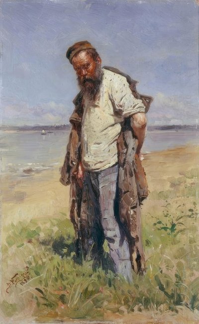川の男 作： Wladimir Jegorowitsch Makowski