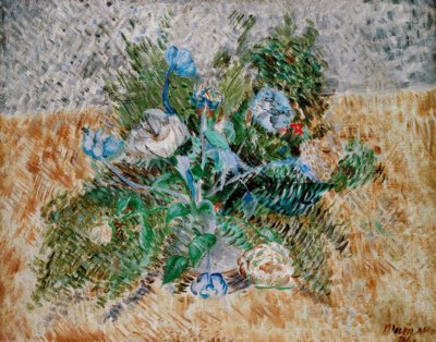 青い花 作： Wladimir Jewgrafowitsch Tatlin