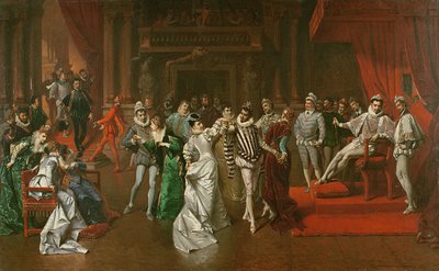 ヘンリーヴァロワの裁判所のボール 作： Wladyslaw Bakalowicz