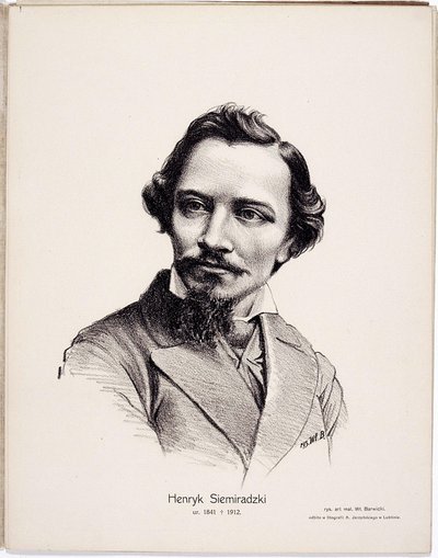 Henryk Siemiradzki 1843-1902、1917 作： Wladyslaw Barwicki