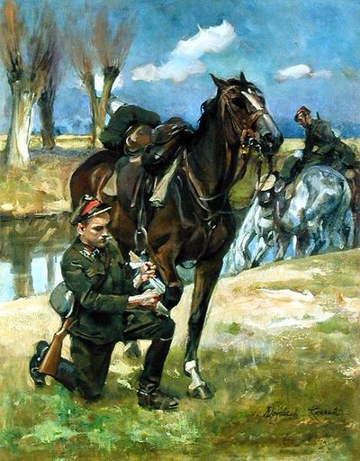 友人の協力 作： Wojciech Kossak