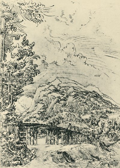 風景、1515年、1943年。 作： Wolf Huber