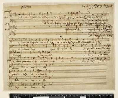  作： Wolfgang Amadeus Mozart