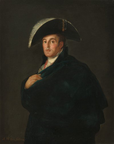 ウェリントン公爵（1812年頃）。 作： Workshop of Francisco de Goya