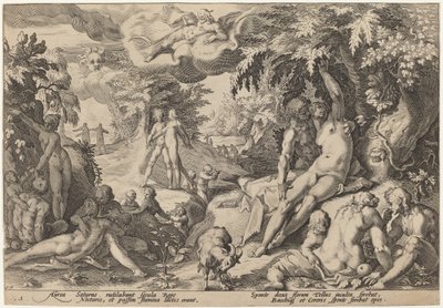 黄金時代 作： Workshop of Hendrick Goltzius, after Hendrick Goltzius