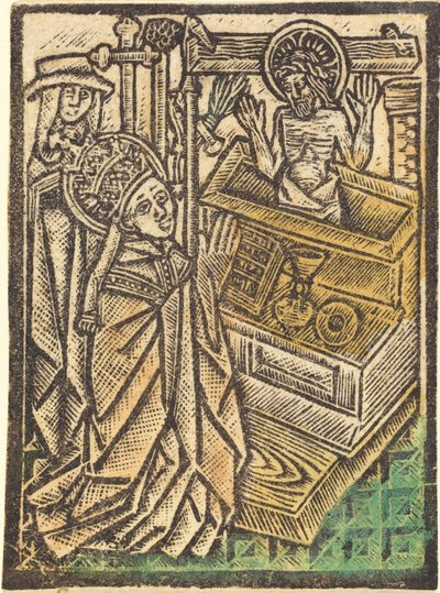 聖グレゴリー 作： Workshop of Master of the Aachen Madonna