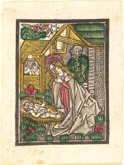 降誕 作： Workshop of Master of the Aachen Madonna