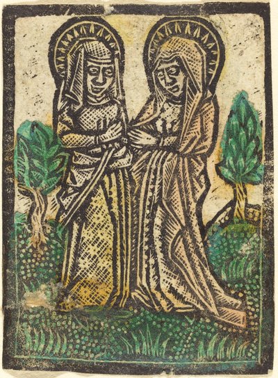 訪問 作： Workshop of Master of the Aachen Madonna