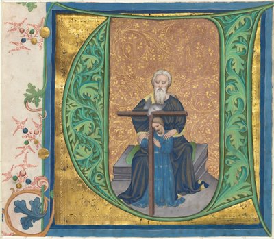 三位一体 作： Workshop of Master of the Gerona Martyrology